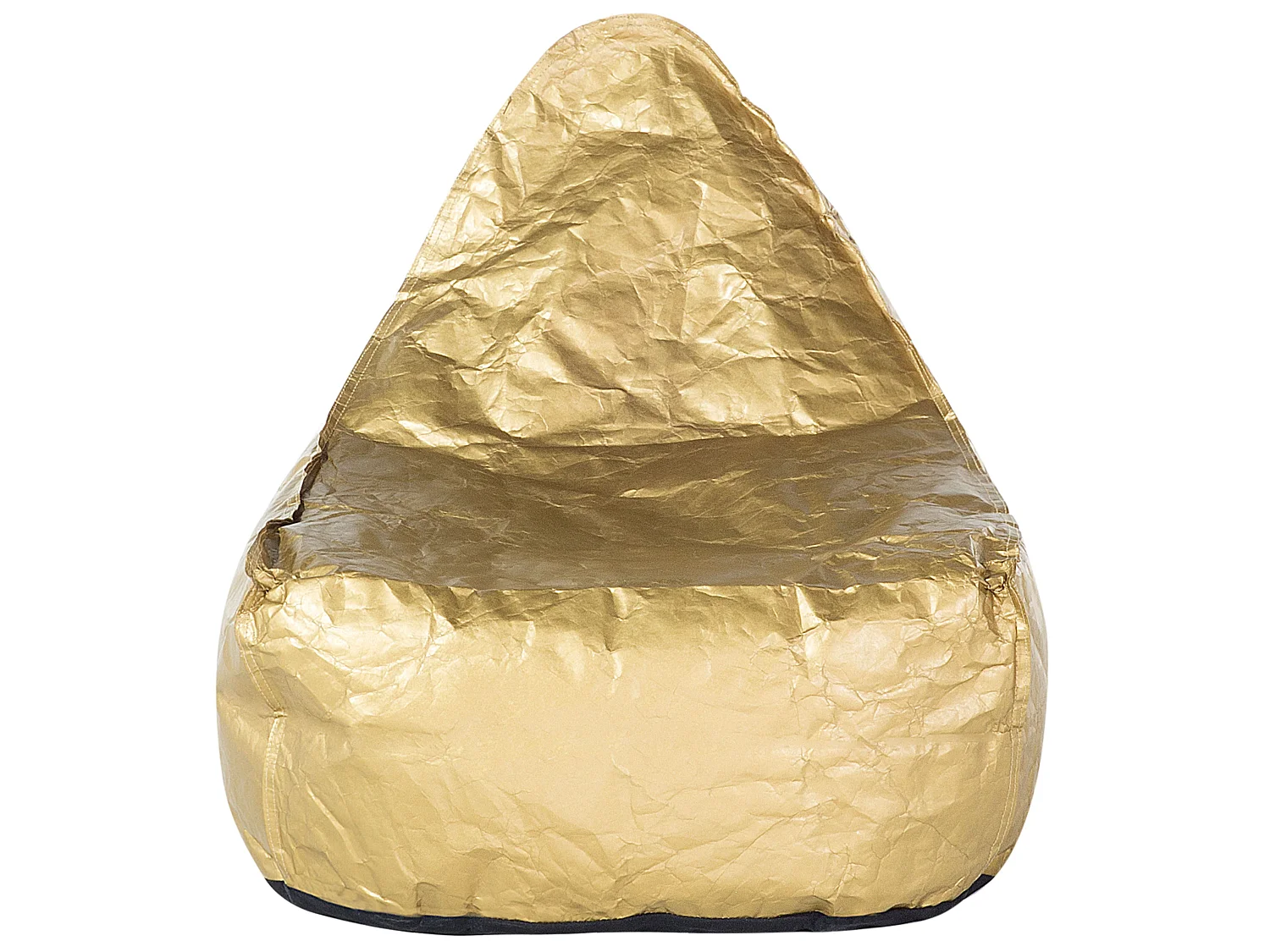 Pouf poire 200 L DROP 63 cm 75 cm Doré