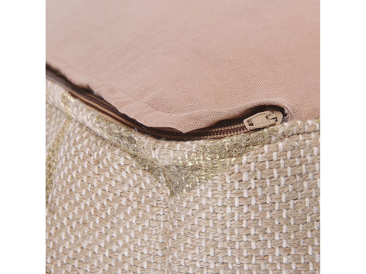 Pouf MAMALA Jute Beige