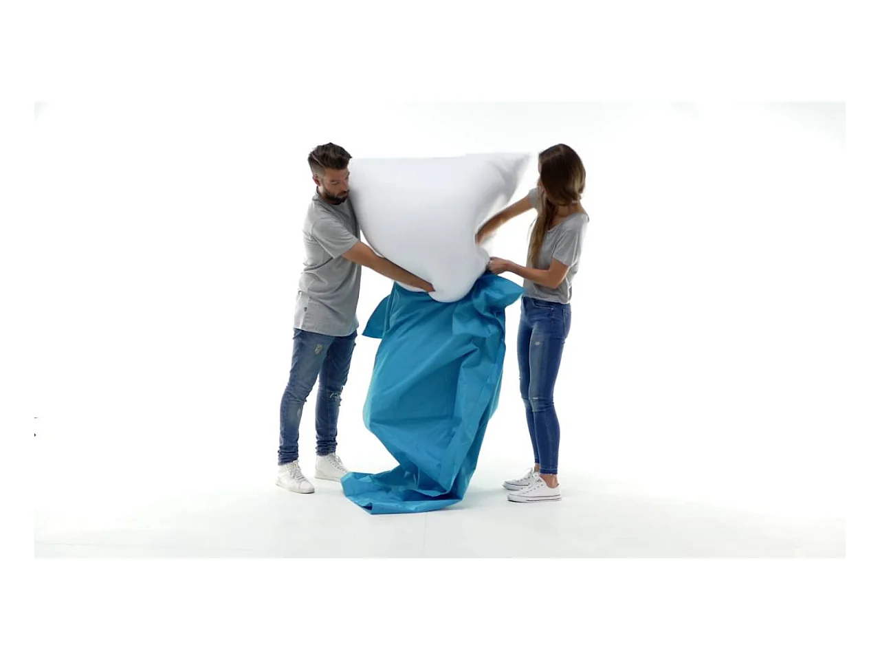 Zitzak 300 L FUZZY 140 cm 180 cm Rood