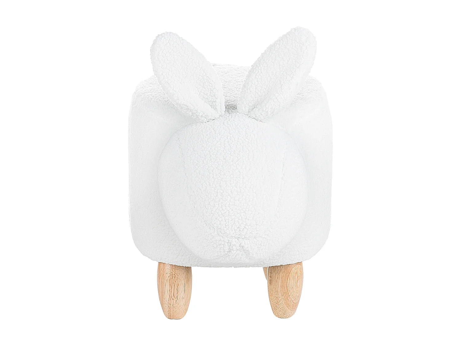 Dierenpoef BUNNY Stof Gebroken wit