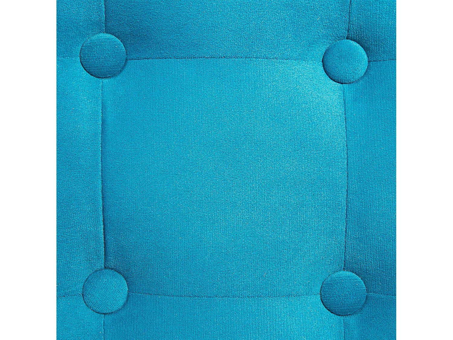 Pouf en velours bleu ciel ⌀ 55 cm TAMPA