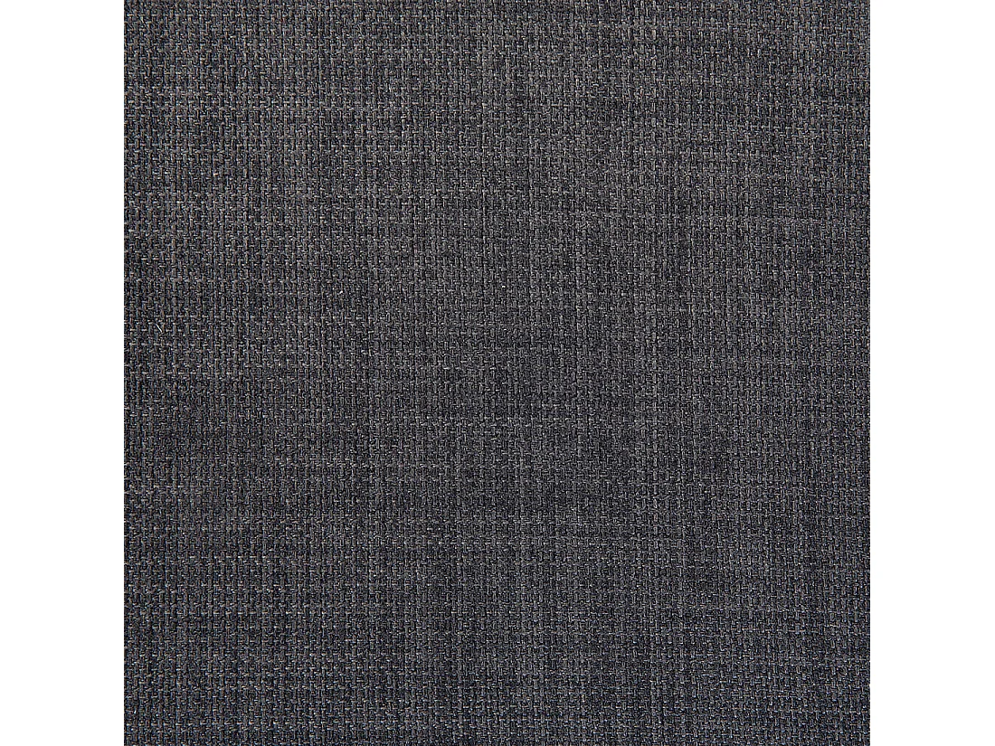 Ottoman OSLO Tissu Gris foncé