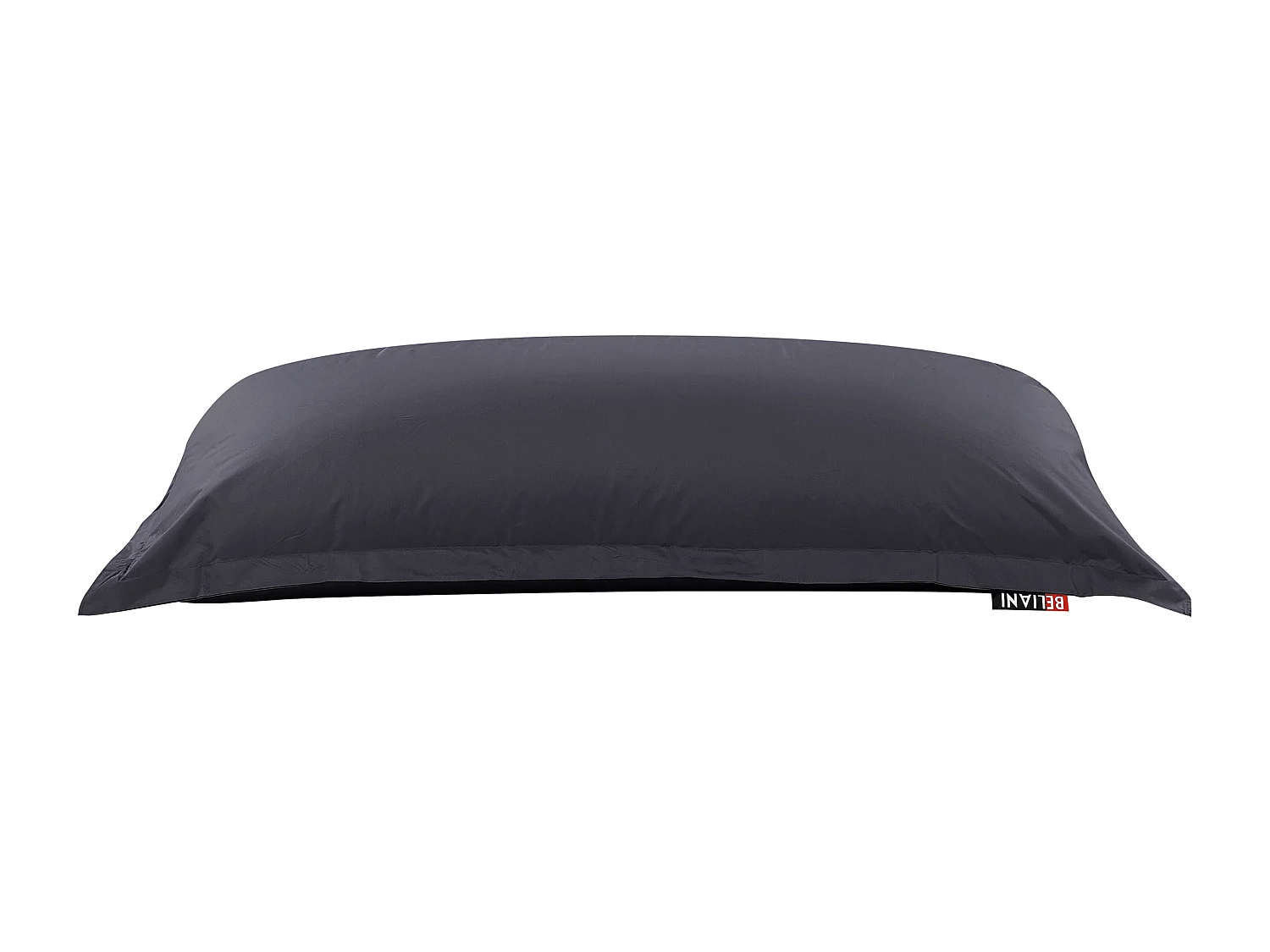 Pouf poire 300 L FUZZY 140 cm 180 cm Noir