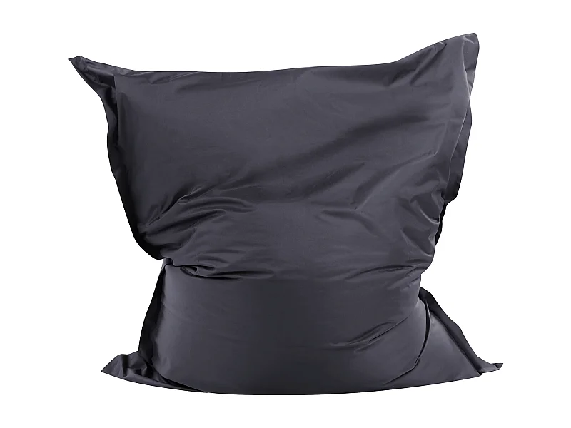 Puf cojín 300 L FUZZY 140 cm 180 cm Negro