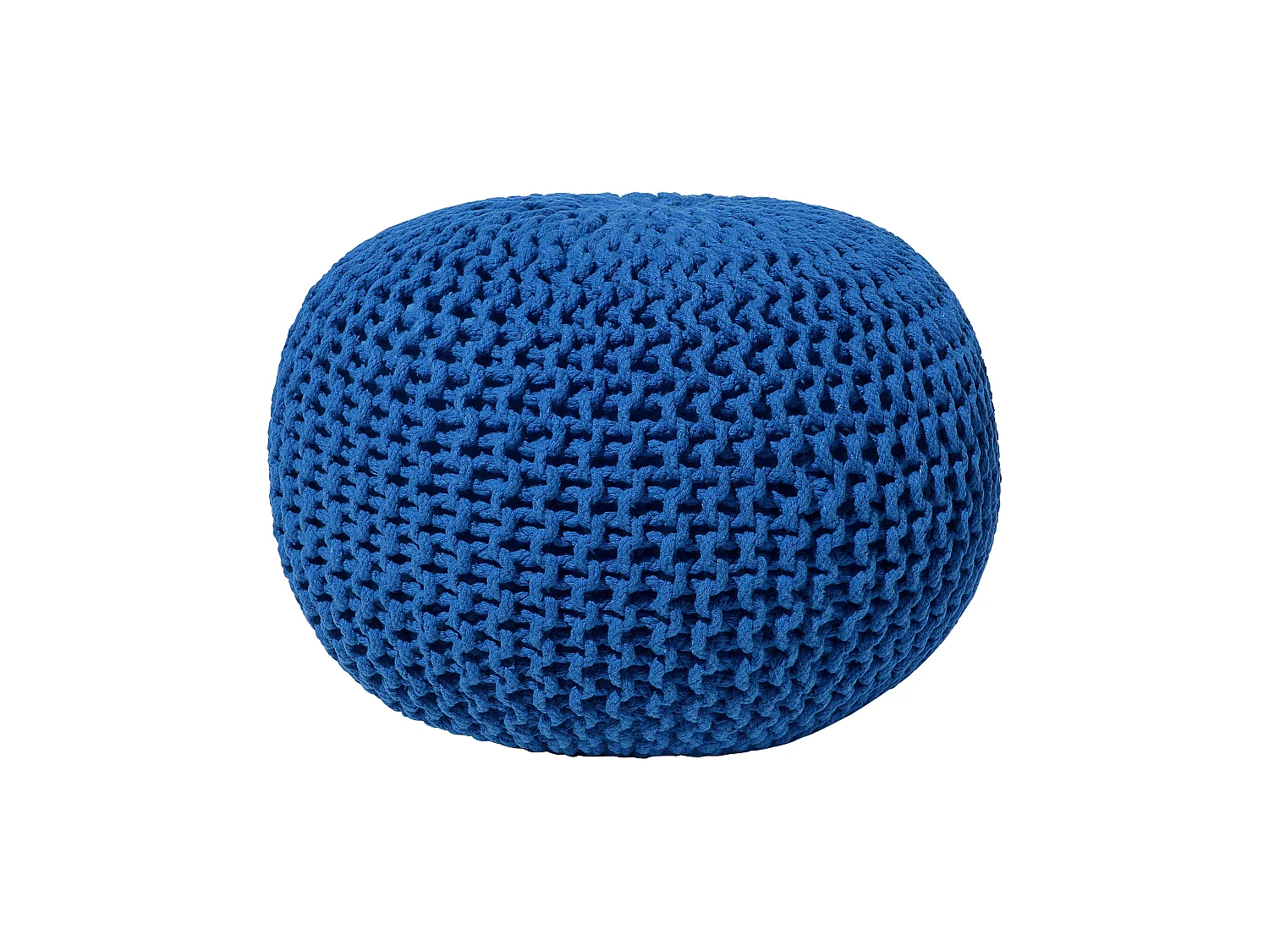 Trendy Ottoman in Kupfer Blau 50x35 cm Conrad