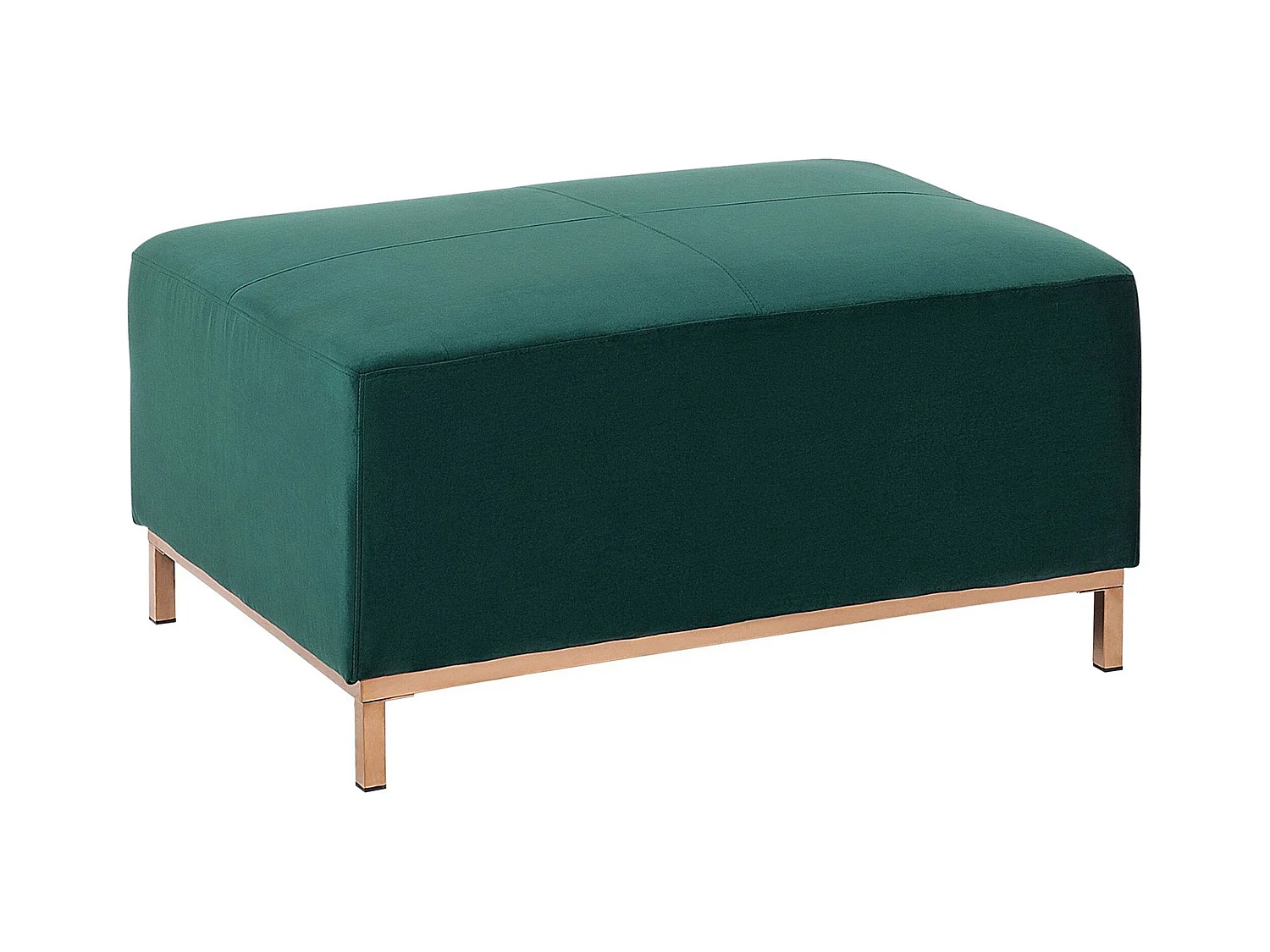 Ottomana OSLO Velluto Verde scuro