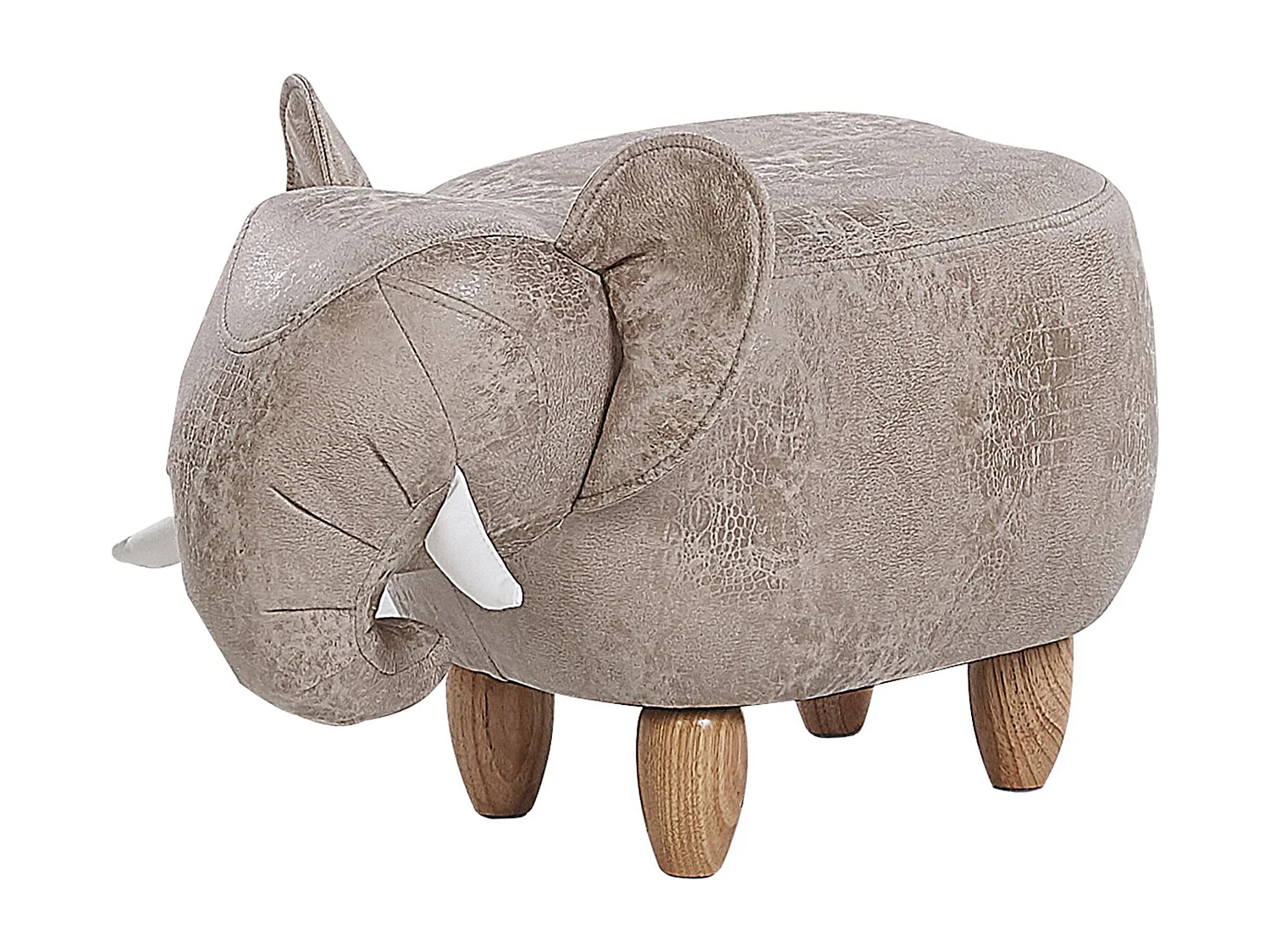 Dierenpoef met opbergruimte JUMBO Kunstleer Grijs