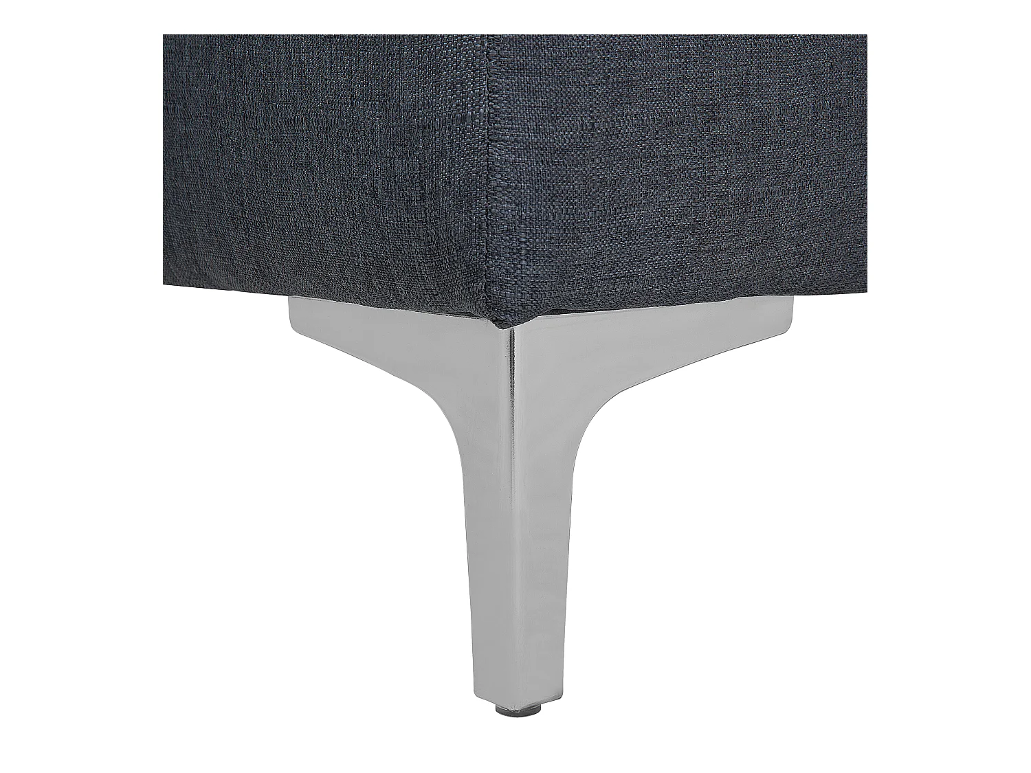 Ottoman ABERDEEN Tissu Gris foncé