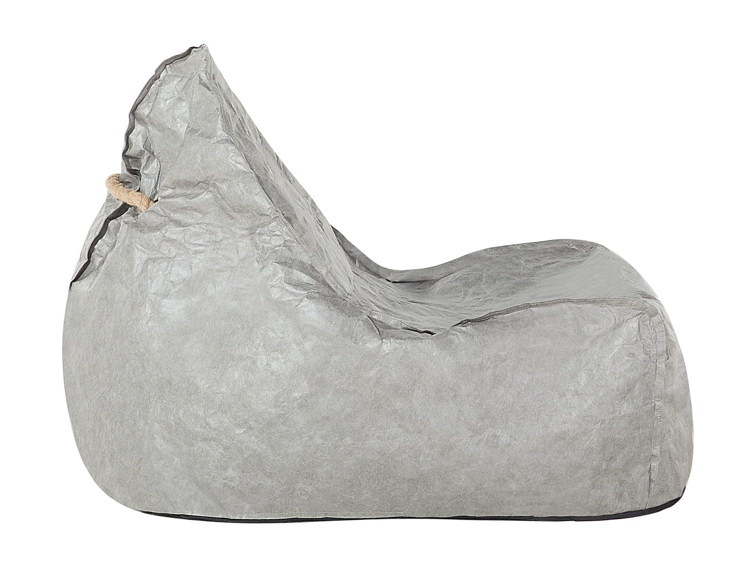 Sitzsack 200 L DROP 63 cm 75 cm Hellgrau