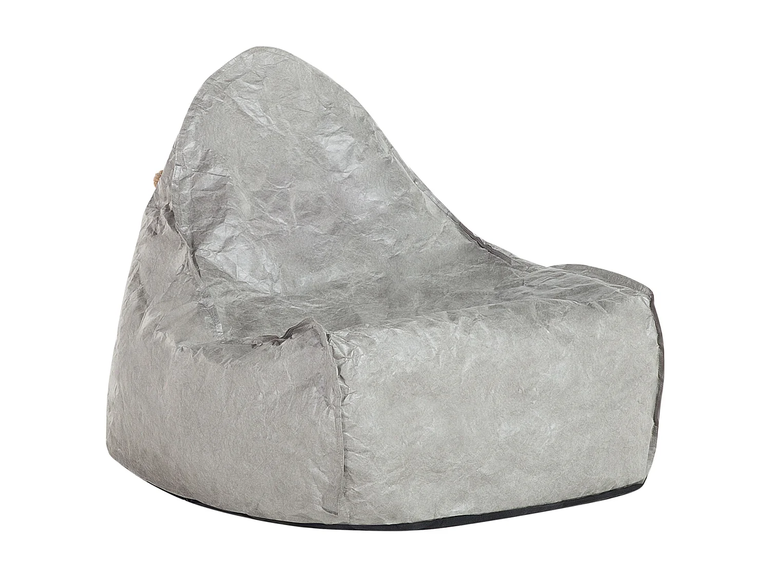 Pouf poire 200 L DROP 63 cm 75 cm Gris clair