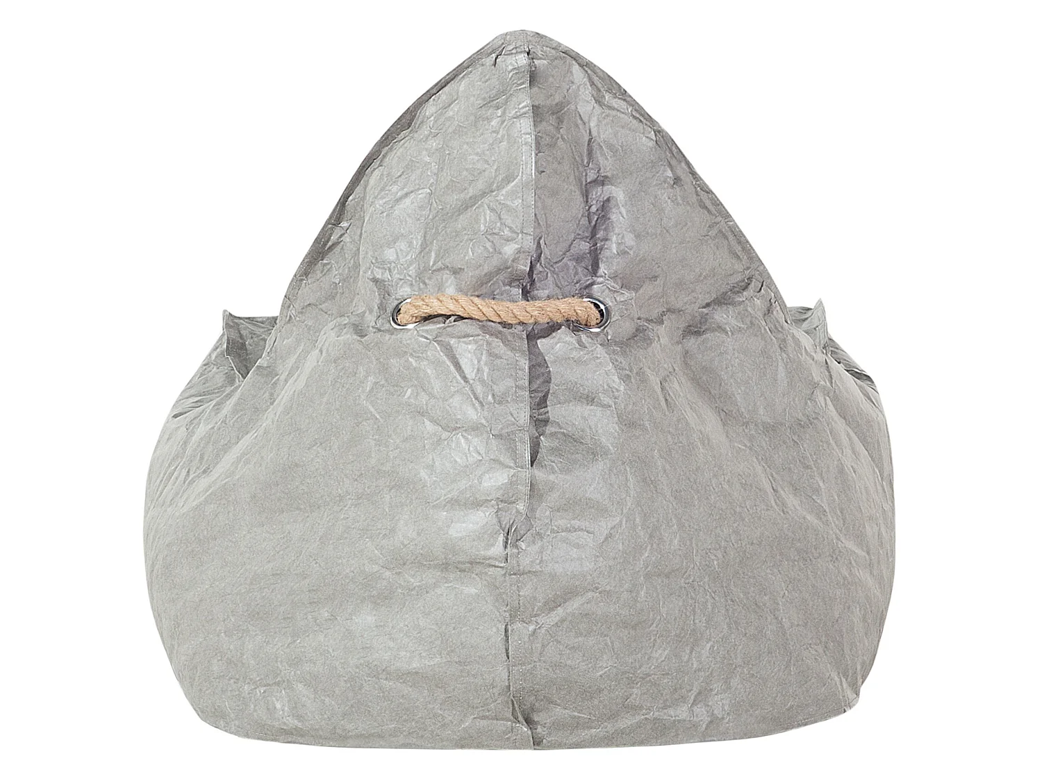 Pouf poire 200 L DROP 63 cm 75 cm Gris clair