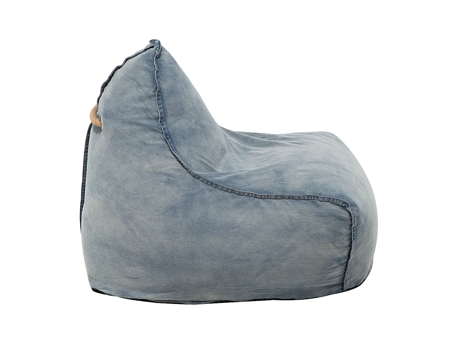 Sitzsack 200 L DROP 63 cm 75 cm Hellblau