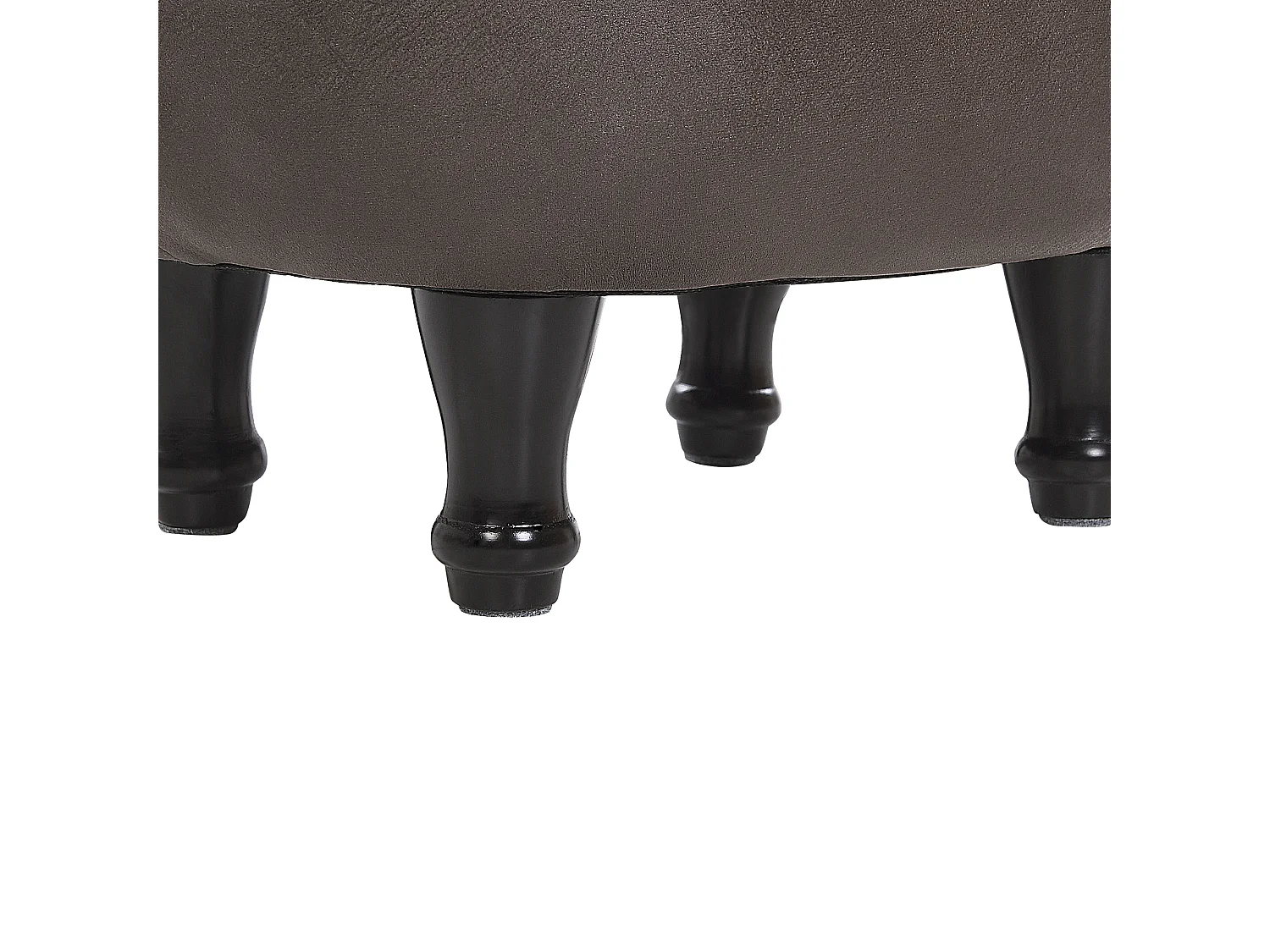 Hocker für Kinder in Pferdeform dunkelbraun Lederoptik Horse