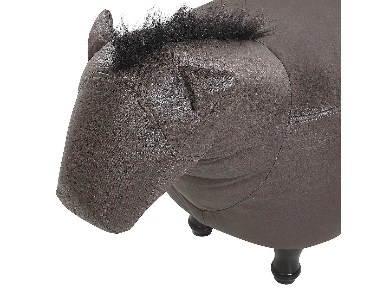 Dierenpoef HORSE Kunstleer Donkerbruin
