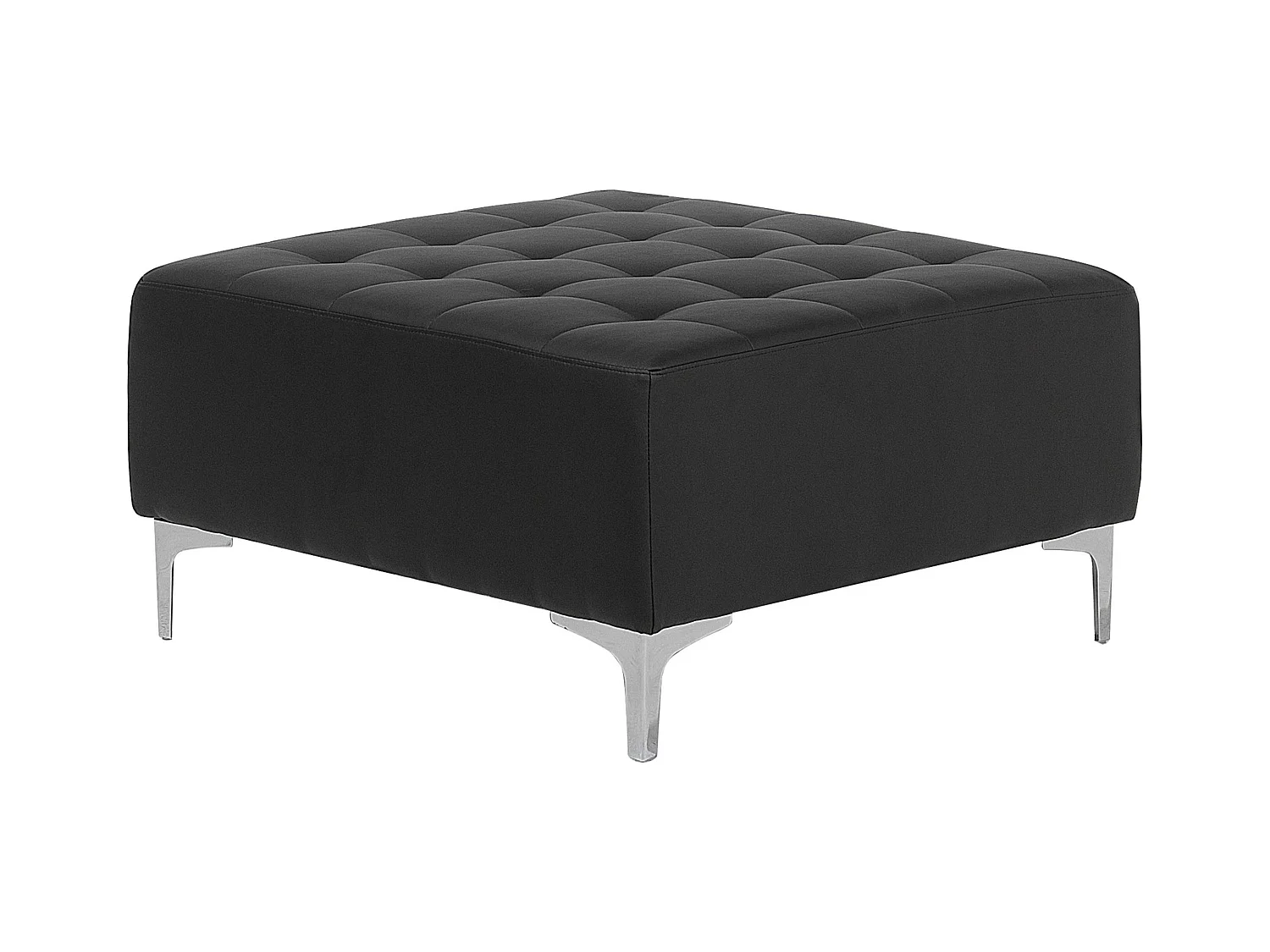 Ottomana ABERDEEN Pelle sintetica Nero