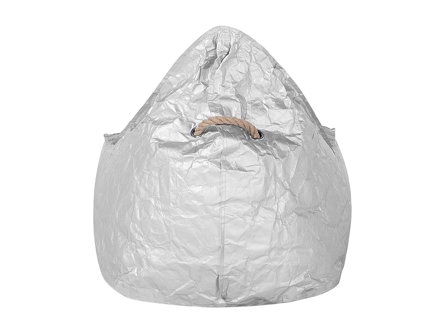 Sitzsack 200 L DROP 63 cm 75 cm Silber