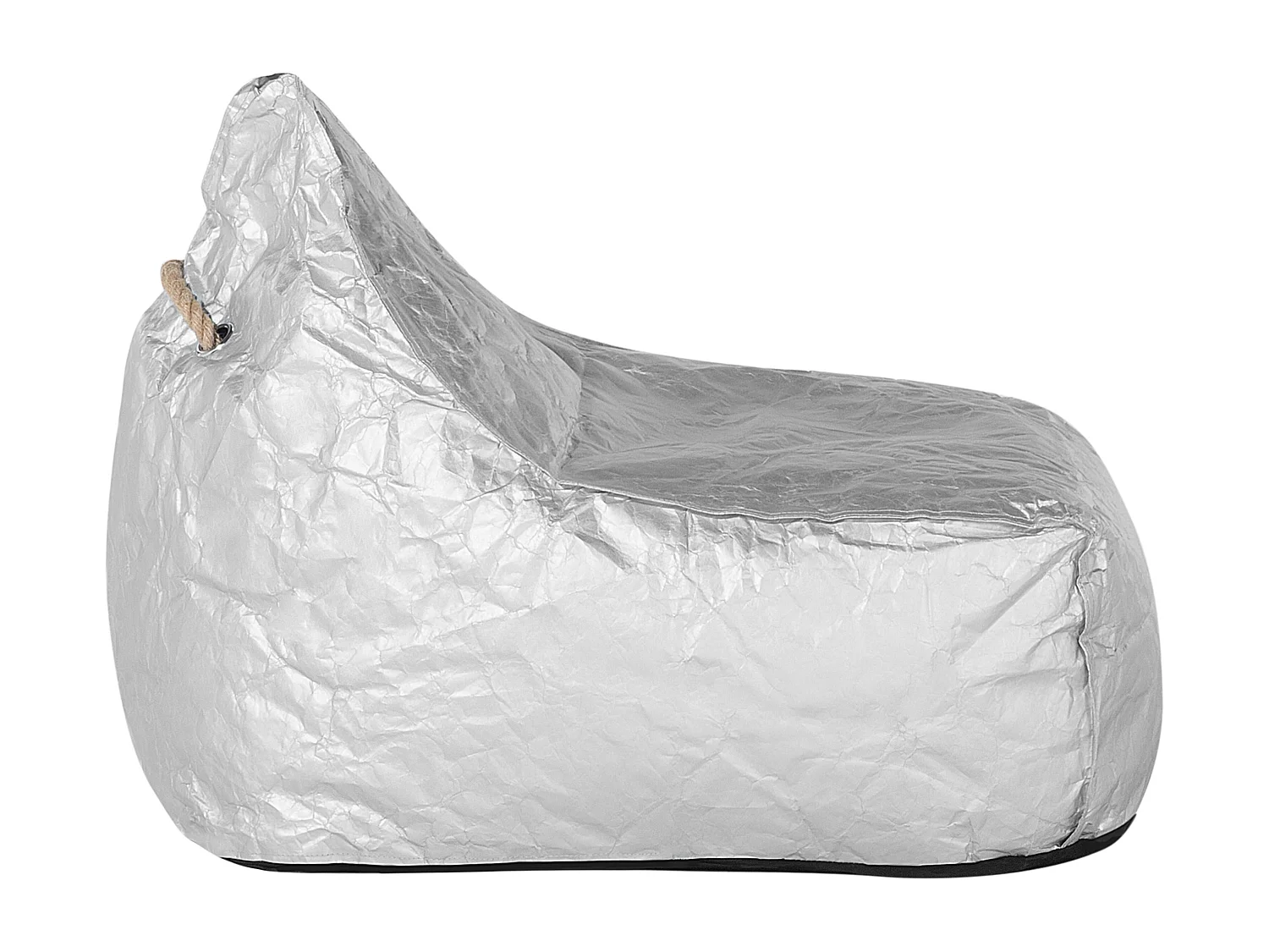 Poltrona sacco 200 L DROP 63 cm 75 cm Argento