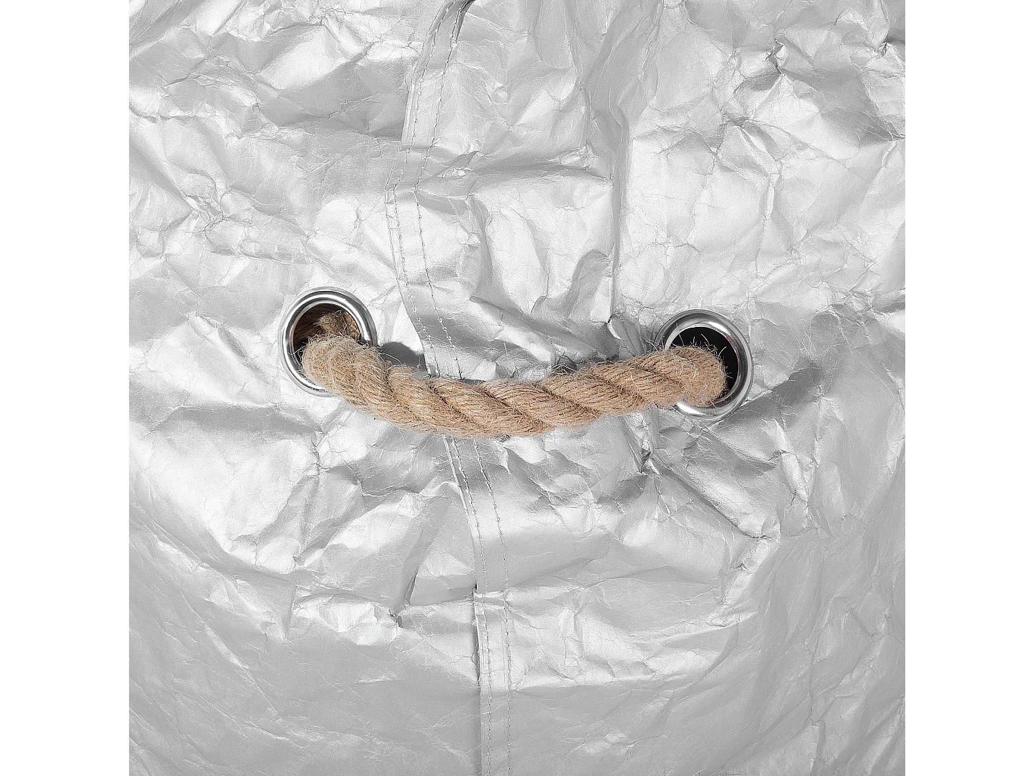 Pouf poire 200 L DROP 63 cm 75 cm Argenté