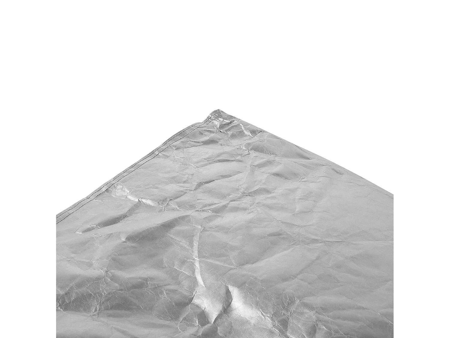 Pouf poire 200 L DROP 63 cm 75 cm Argenté