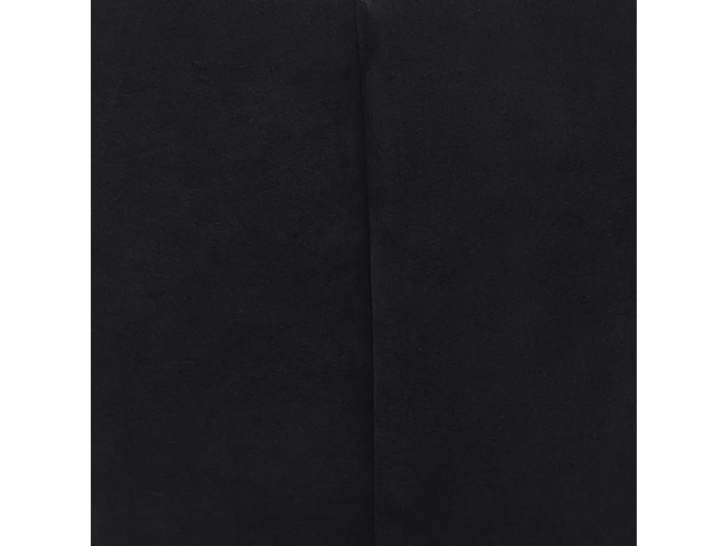 Pufe IRVING Veludo Preto 43 cm 43 cm 37 cm