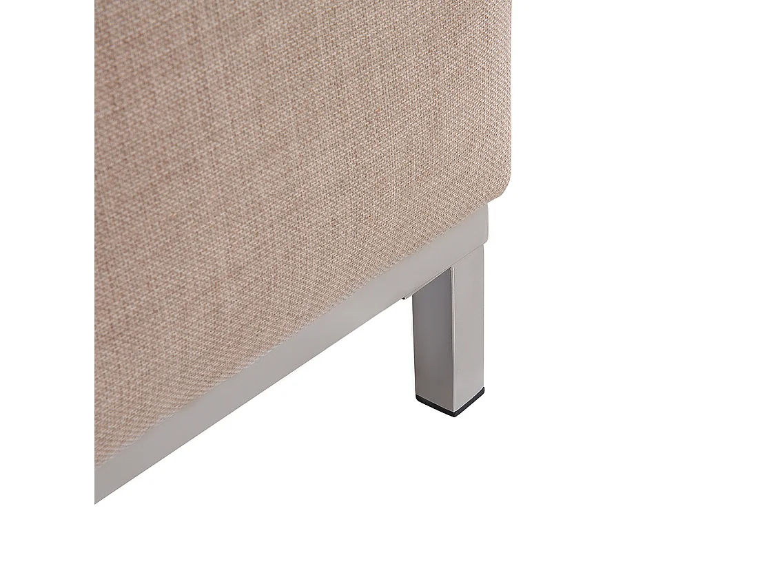 Ottoman OSLO Tissu Beige