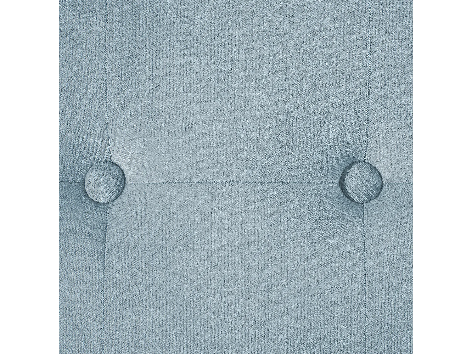 Puf TAMPA Terciopelo Gris claro 55 cm 55 cm 30 cm