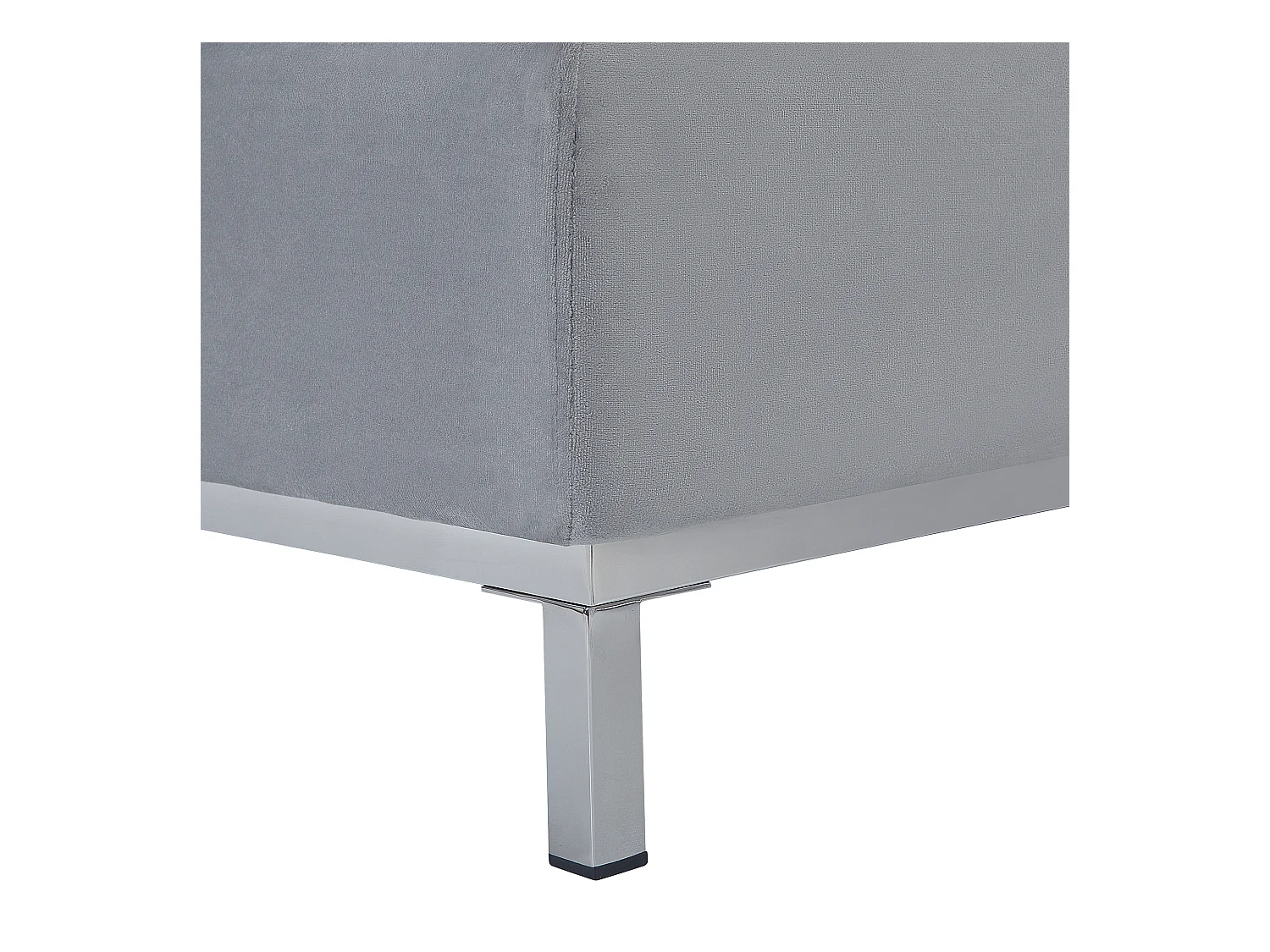 Ottoman OSLO Velours Gris