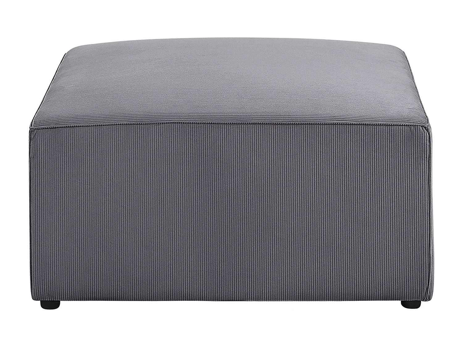 Ottomaan LEMVIG Corduroy Grijs