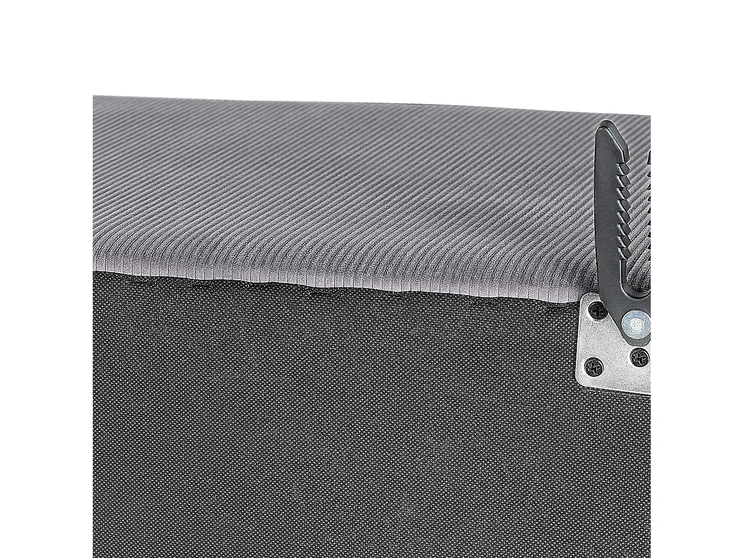 Ottomaan LEMVIG Corduroy Grijs