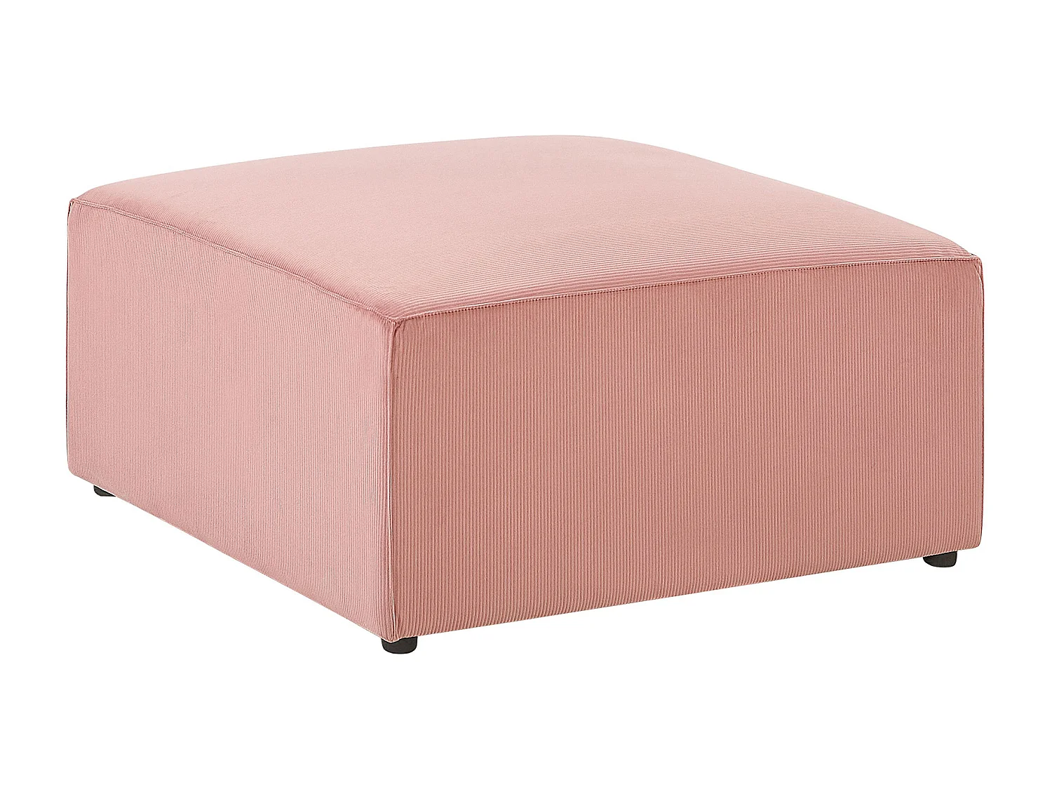 Ottomaan LEMVIG Corduroy Roze