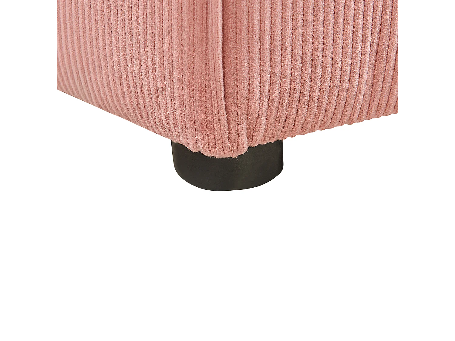 Ottomaan LEMVIG Corduroy Roze