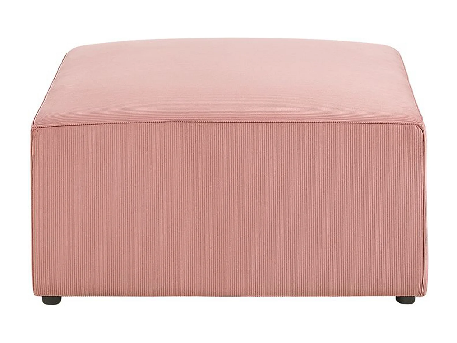 Ottomaan LEMVIG Corduroy Roze