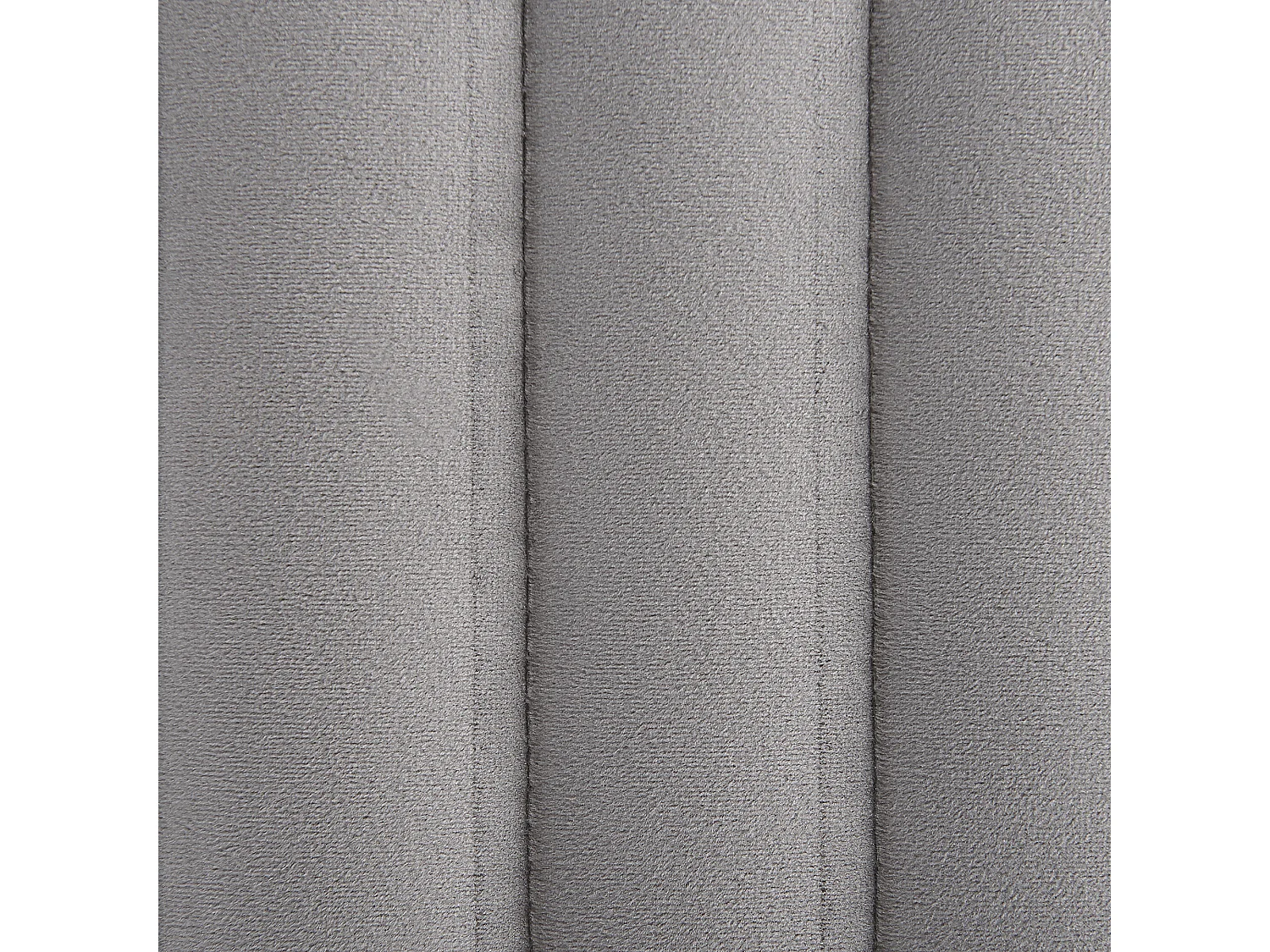 Repose-pied DAYTON Velours Gris clair