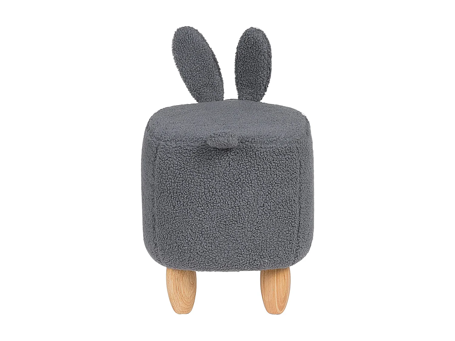 Tamborete animal BUNNY Cinzento