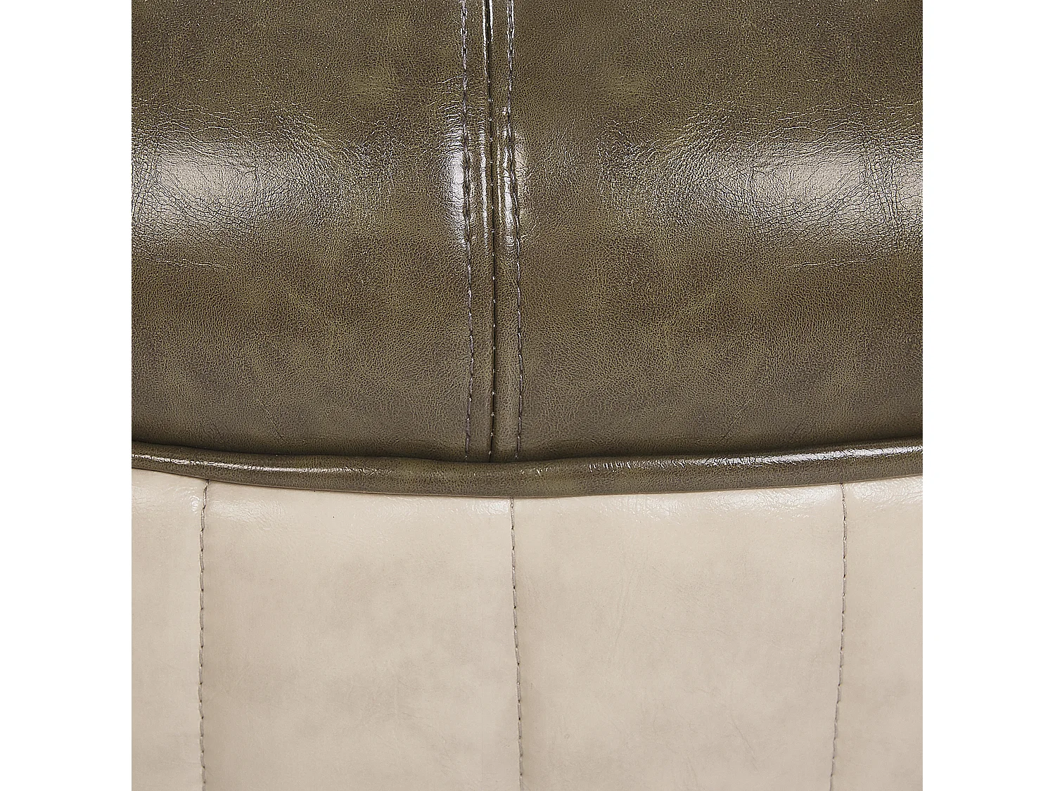 Animal Stool TURTLE Faux Leather Dark Green Turtle
