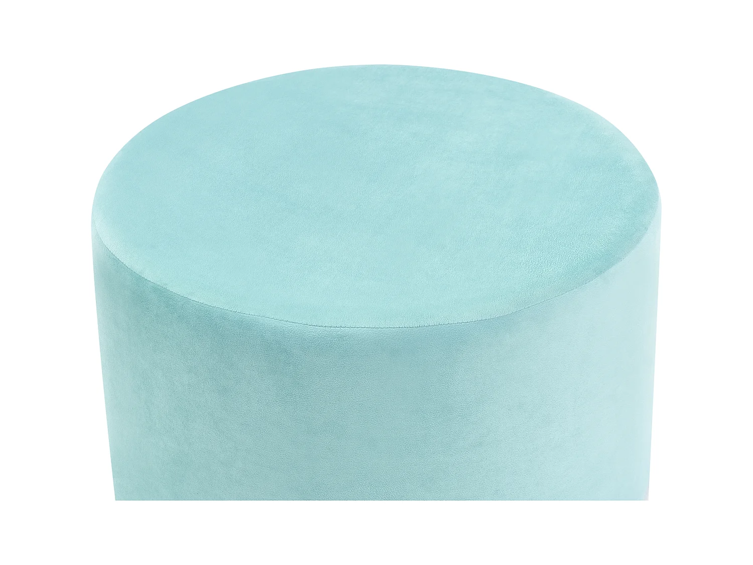 Pouf MILLEN Velours Vert menthe
