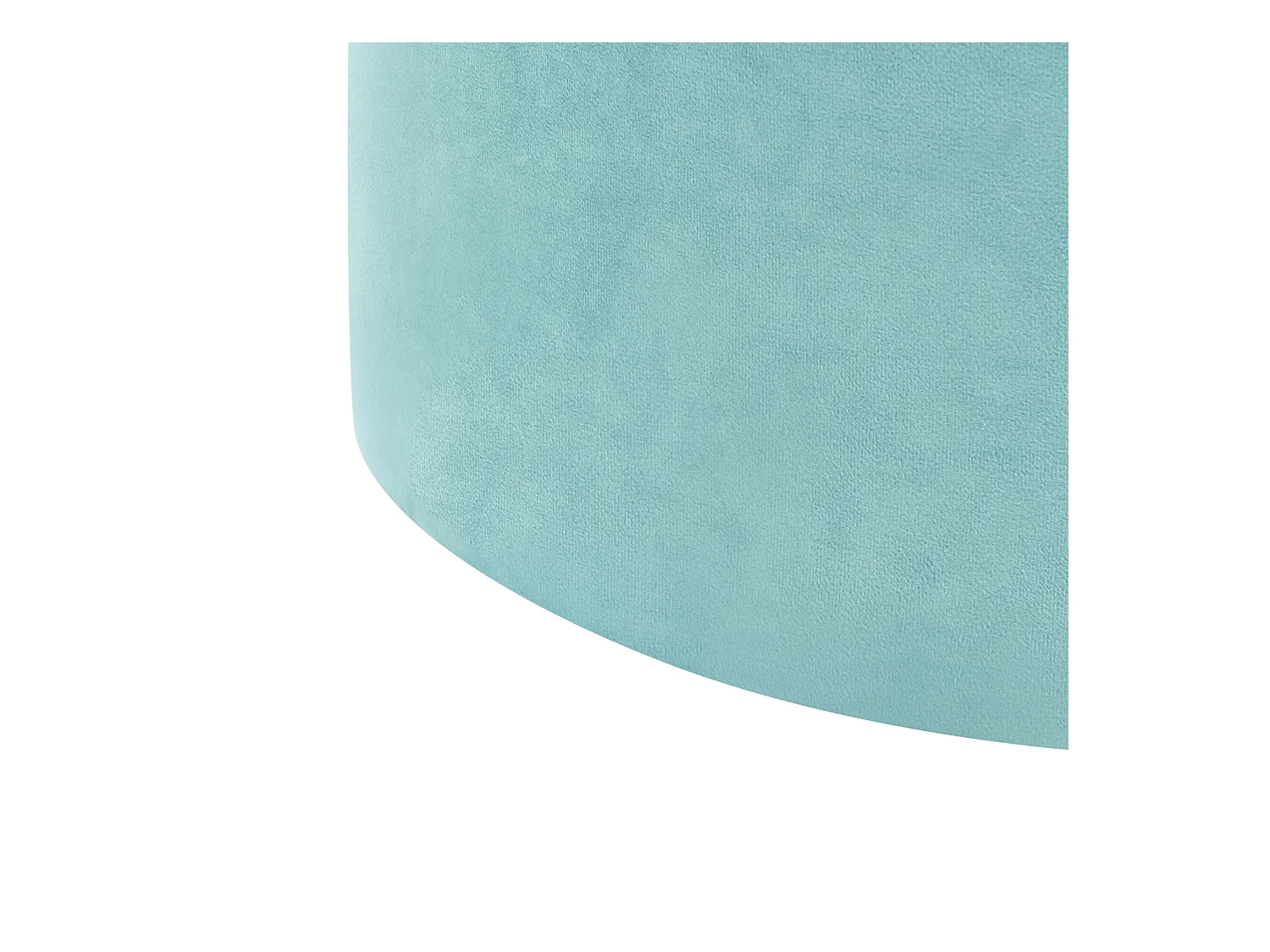 Pouf MILLEN Velours Vert menthe