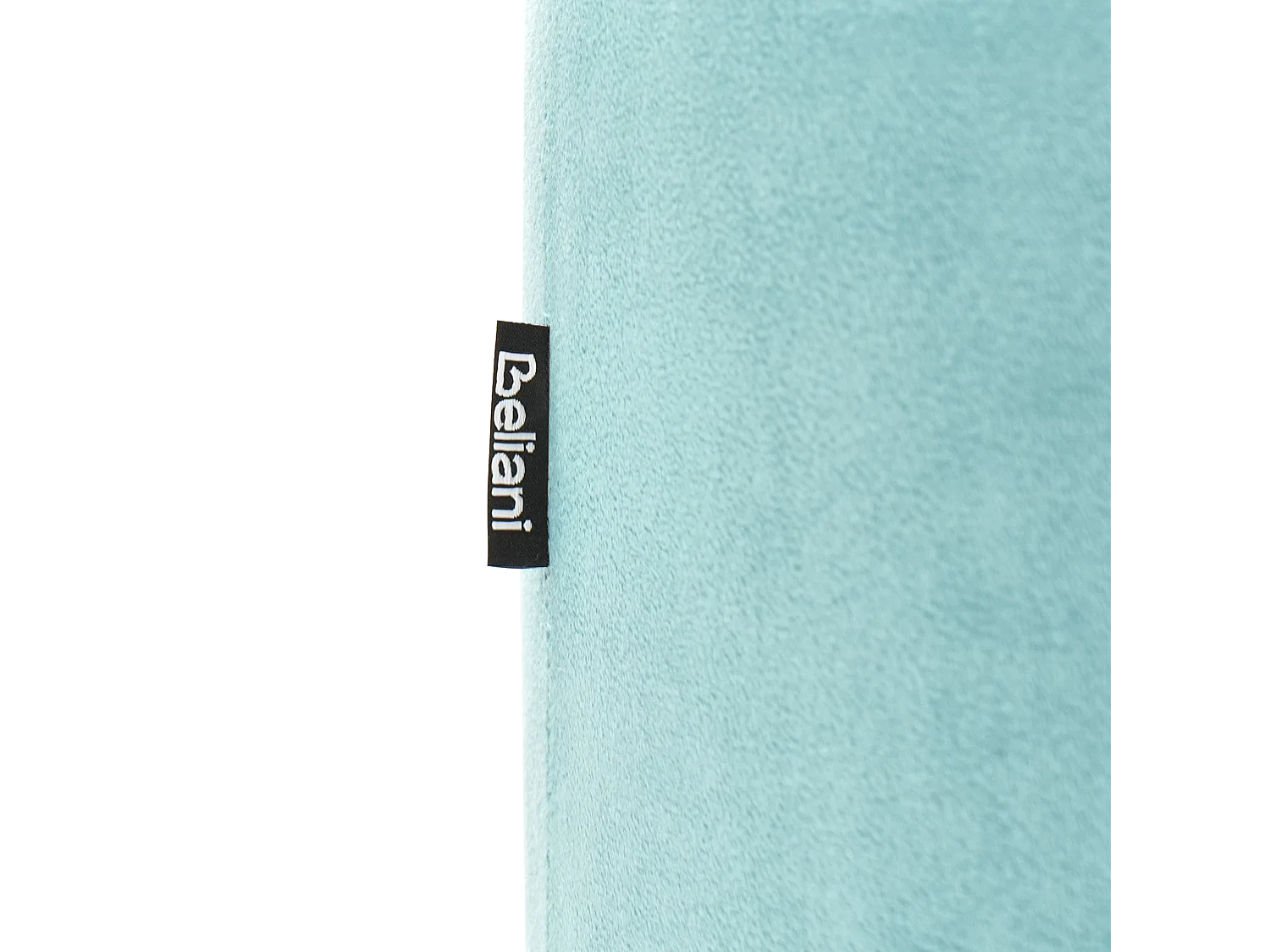 Poef MILLEN Fluweel Mintgroen 61 cm 61 cm 36 cm