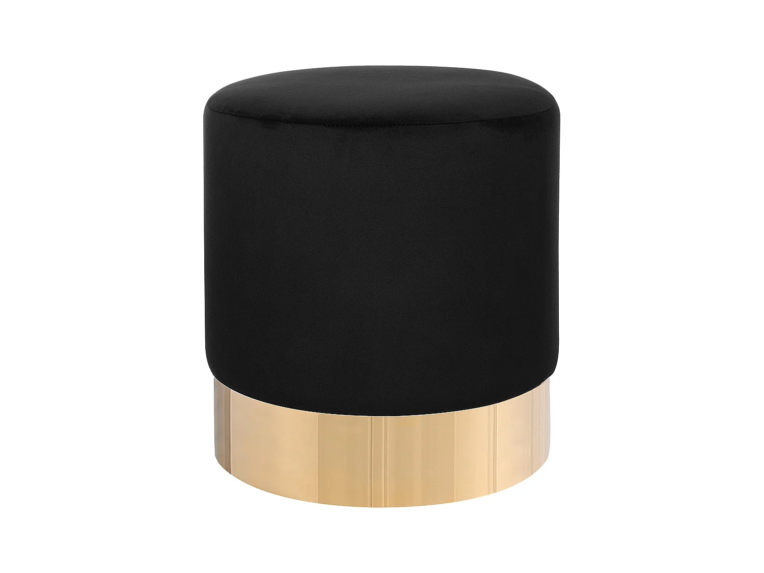 Pouf SOPHIA Velours Noir