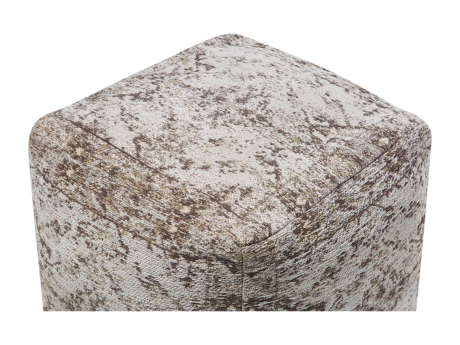 Poef MEERUT Katoen Taupe 40 cm 40 cm 40 cm