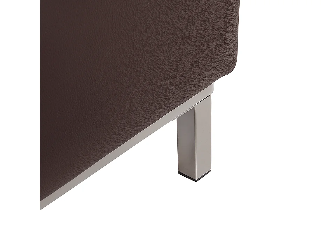 Ottoman OSLO Cuir Marron