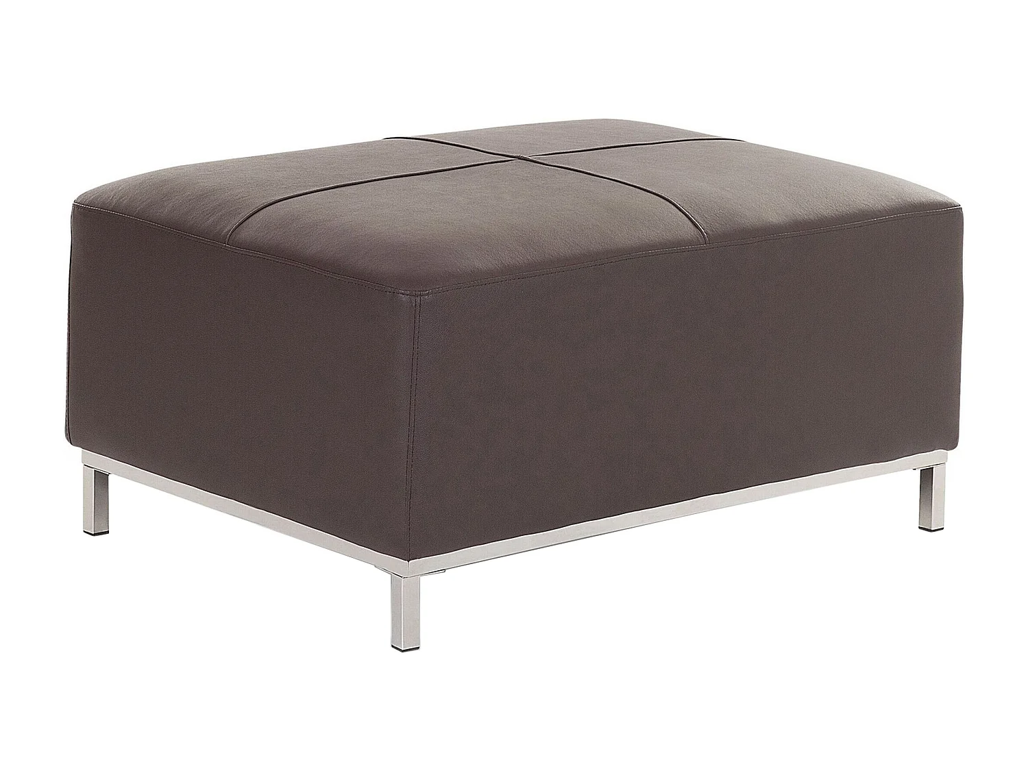 Ottoman OSLO Cuir Marron