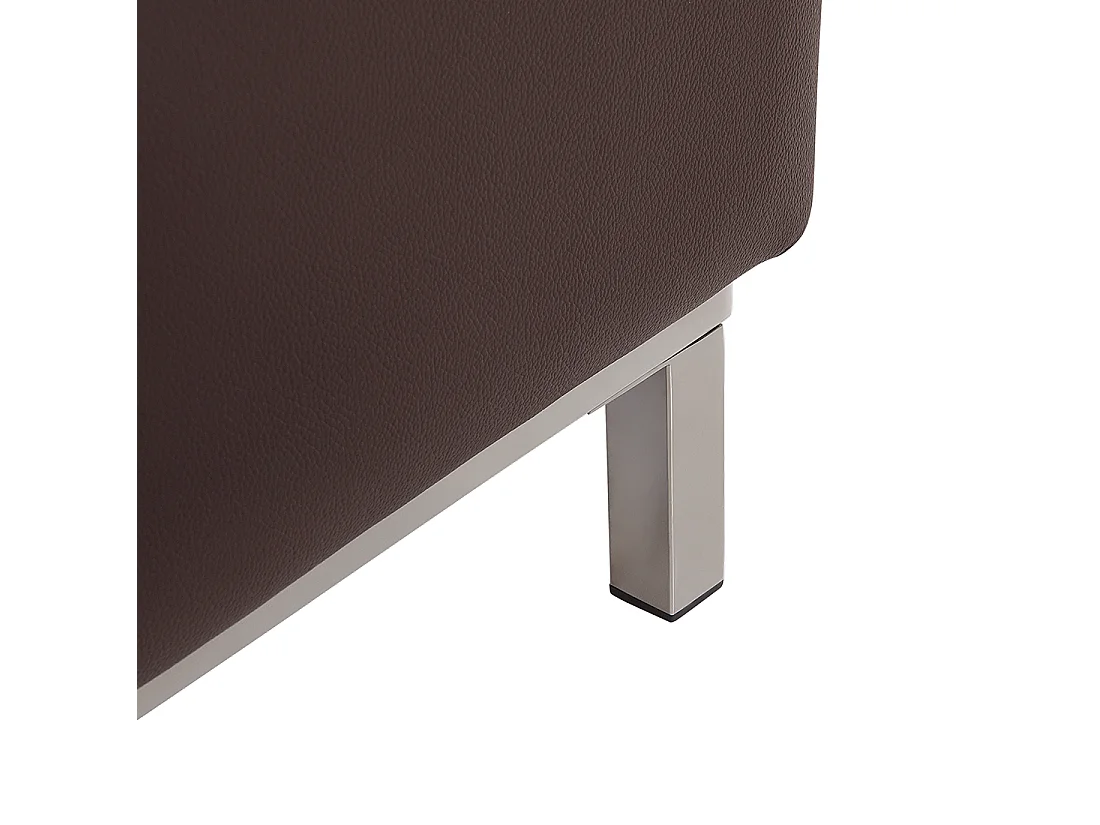 Otomana OSLO Piel Marrón