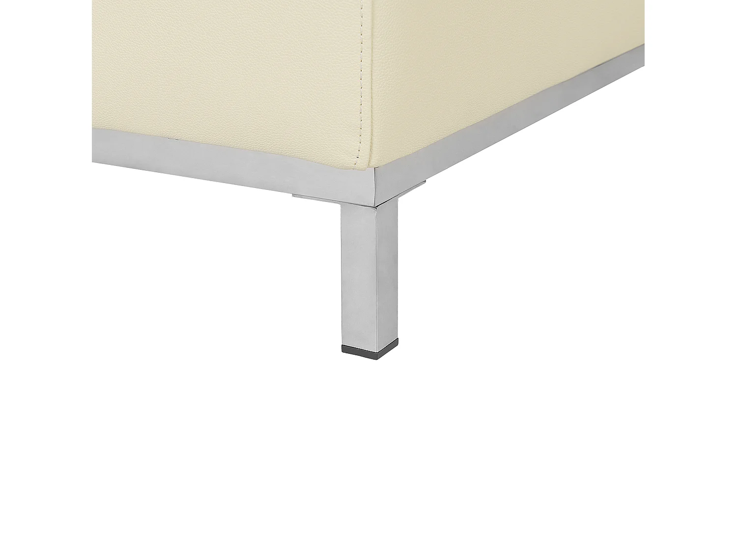 Ottomana OSLO Pelle naturale Crema