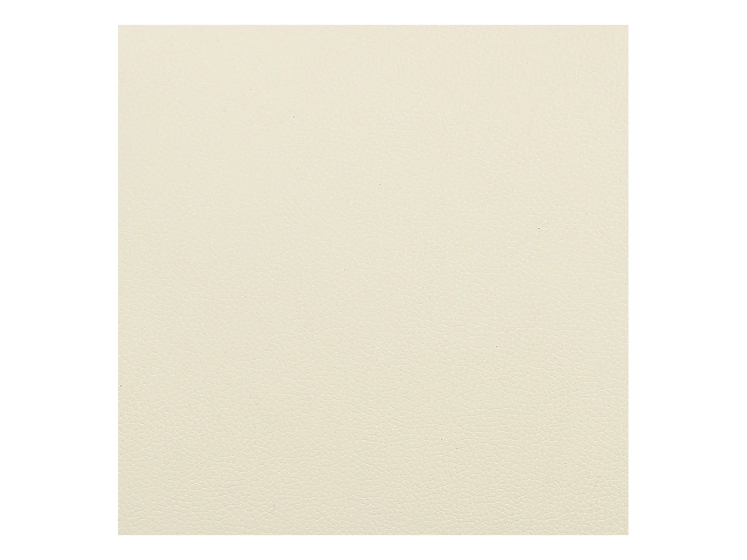 Ottoman OSLO Cuir Beige clair