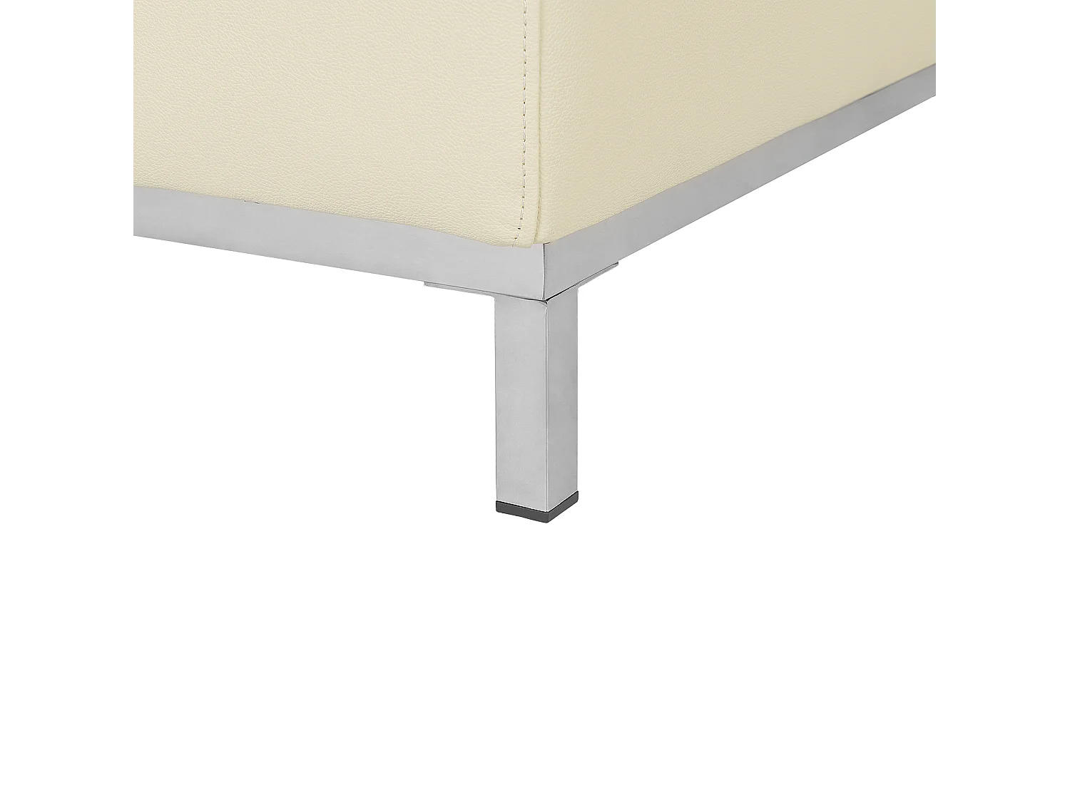 Ottomana OSLO Pelle naturale Crema