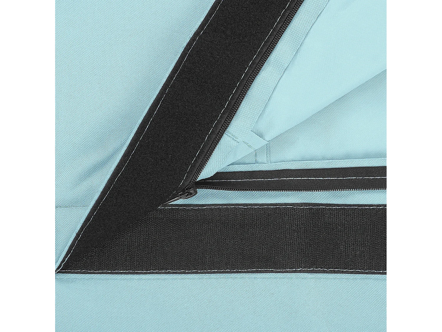 Pouf poire 600 L FUZZY 180 cm 230 cm Bleu clair