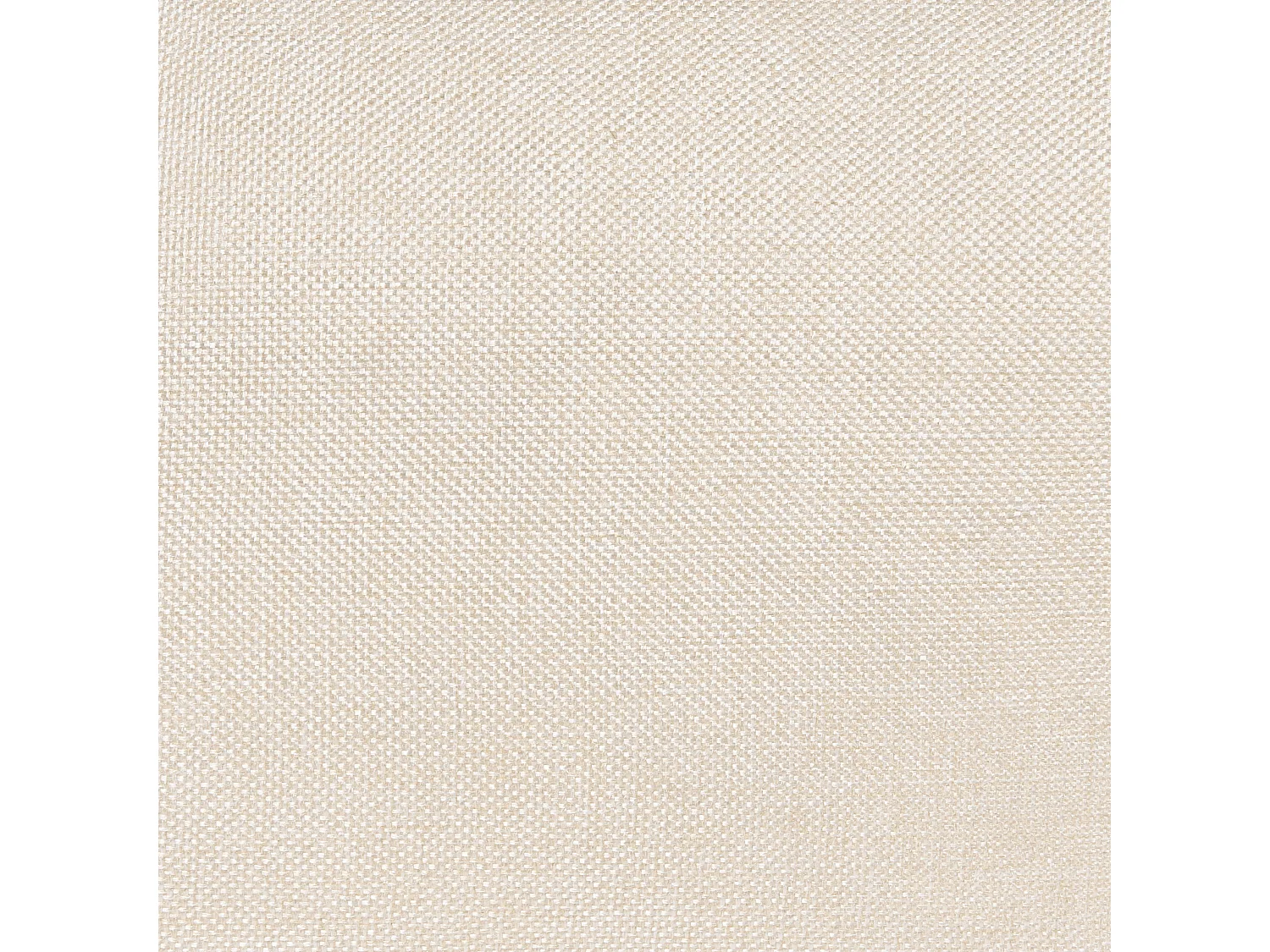 Pouf Sitzpouf Sitzhocker Leinenoptik beige 50x50 cm Quadrat Modern Skandi Mukki