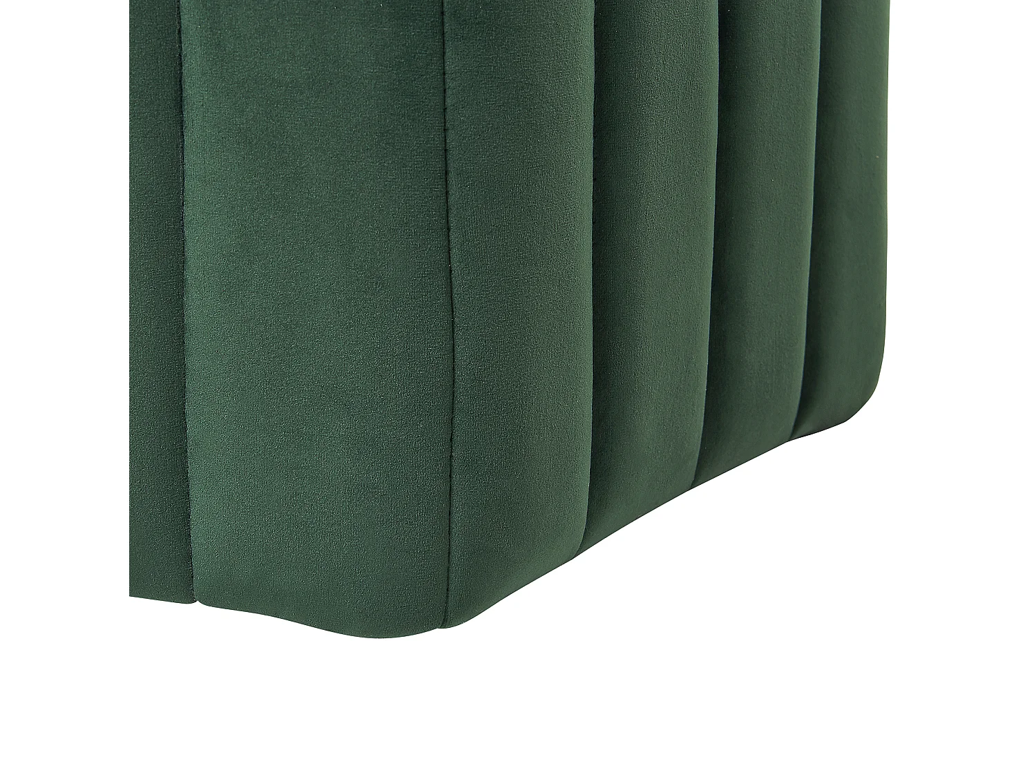 Pouf MURIETTA Velours Vert foncé