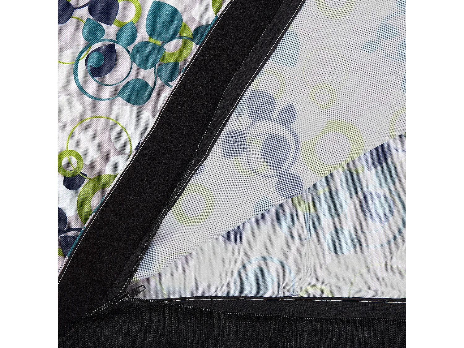 Puf cojín 300 L FUZZY 140 cm 180 cm Multicolor